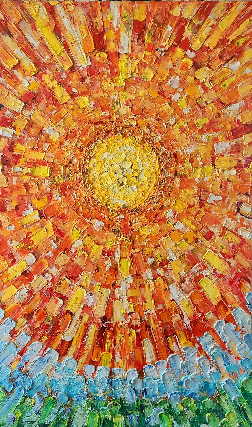 Soul Portrait: Your Essence in Oil on Canvas 60x48