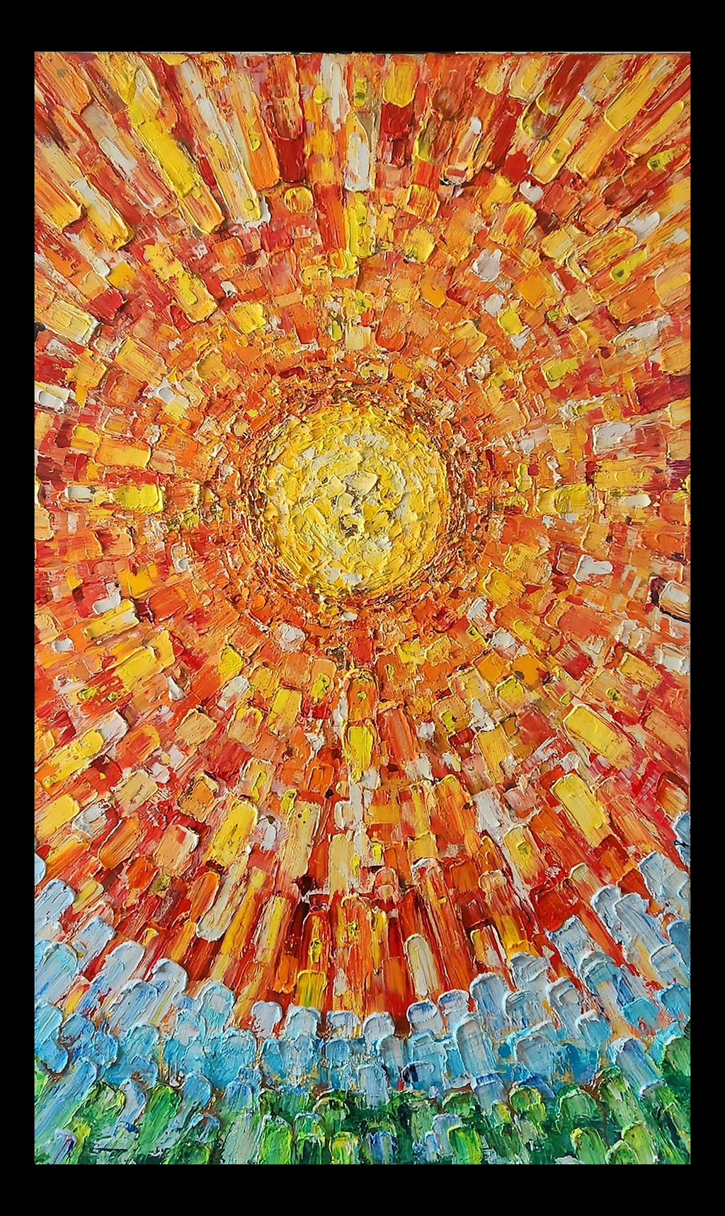 Soul Portrait: Your Essence in Oil on Canvas 60x48