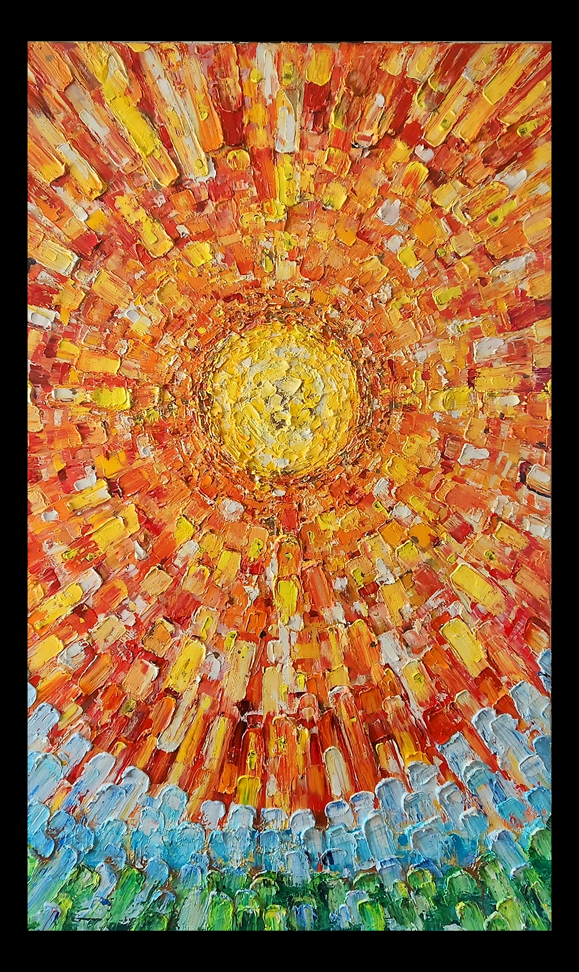 Soul Portrait: Your Essence in Oil on Canvas 60x48